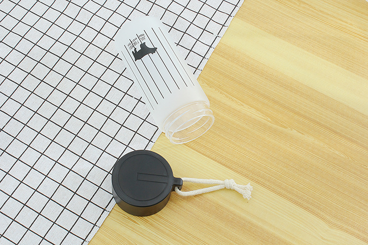  silicon glass water bottle