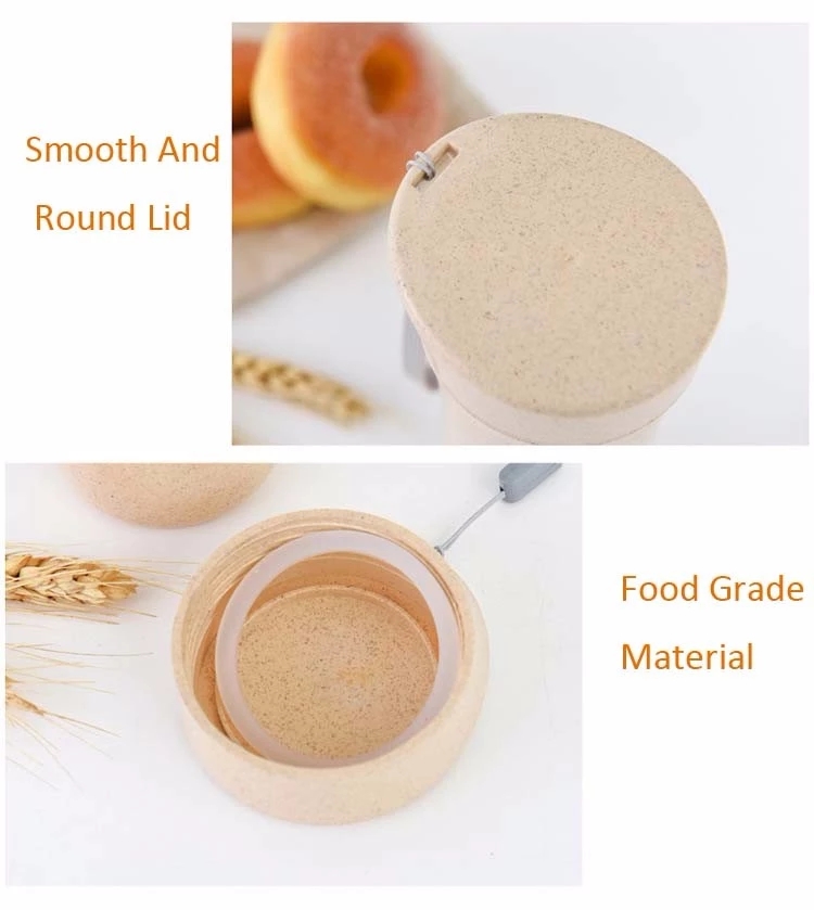 Summer New Non-toxic Wheat Straw Cup With Handle (4)