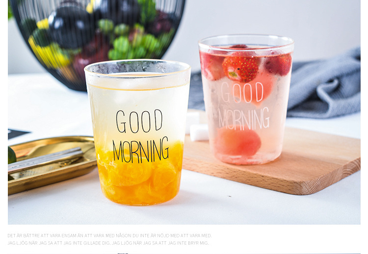  glass single-layer coffee cup