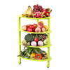 High Quality Colorful Plastic Shelf Rack, New Design Shelf Storage