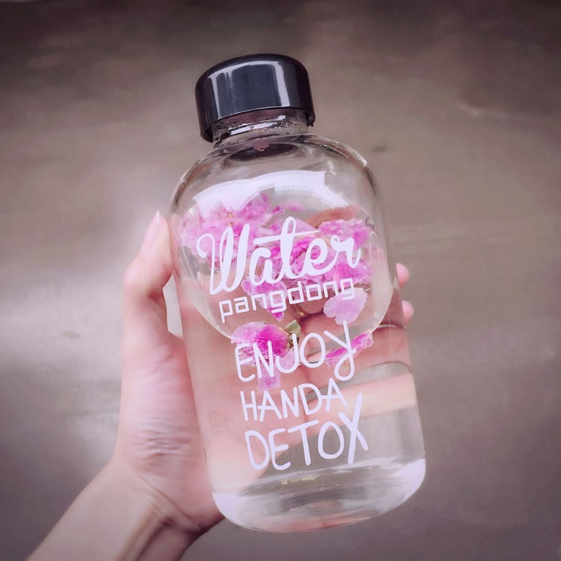 outdoors plastic water bottle