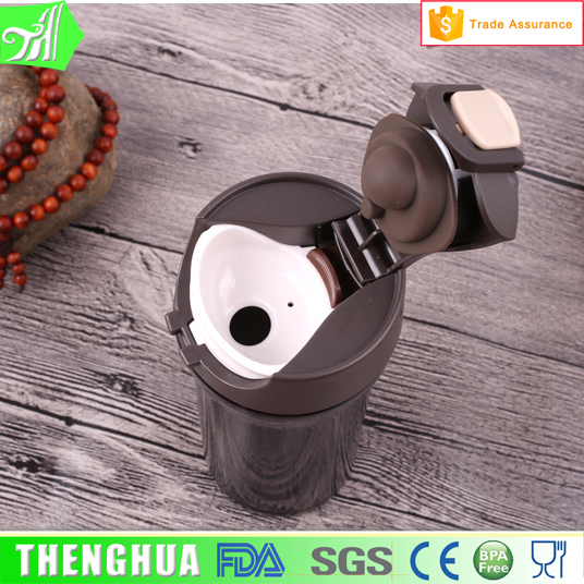 BPA Free Car Vacuum Insulated Stainless Steel Water Bottle With Flip Cap