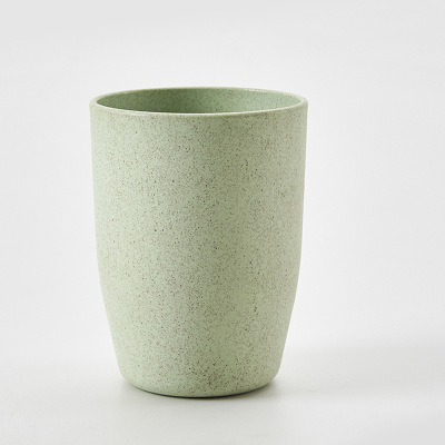  custom logo green tooth brush cup