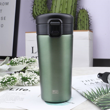Thermos Cup Men And Women 304 Stainless Steel Cup Portable Caps Coffee Cup Outdoor Car Straight Drink Cup 