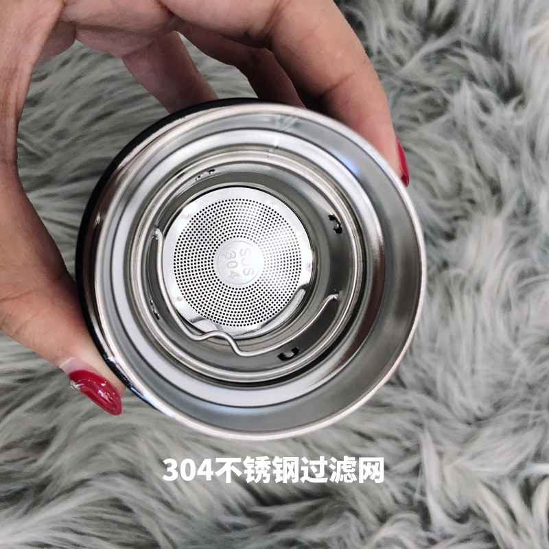 Stainless Steel Vacuum Flask Men And Women Trend Business Filter Student Cup Portable Creative Trend Cup Wholesale