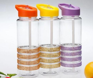 Hand Grip Design Diamond 750 Water Bottle, Tritan Material Space Sports Water Bottle