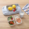 BPA Free Bamboo Fibre Lunch Tray Kids Dinner Plate Cheap Price