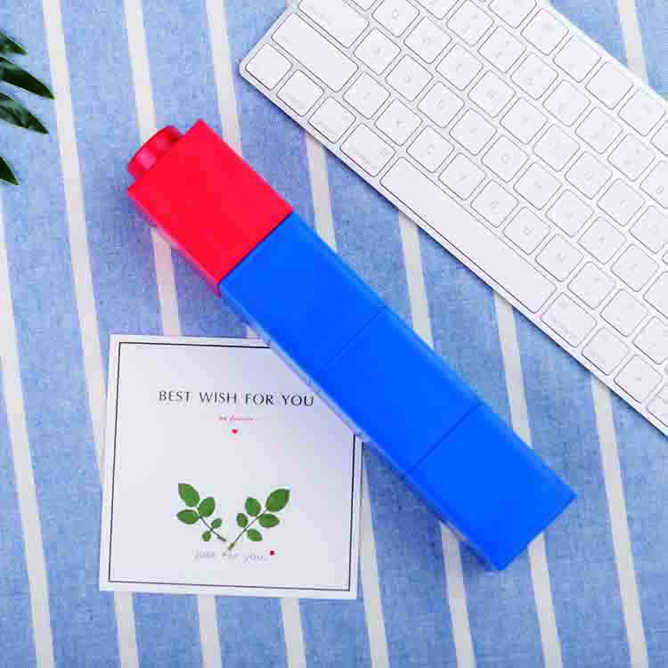 Creative Building Blocks Kids Bottle, Kids Drinking Bottle With Various Color