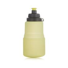 Hot Sell Collapsible 600ml collapsible Silicone Water Bottle Squeeze Sports Drink Flexible Folding collapsible water bottle