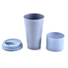 Customized Logo Acceptable Wheat Straw Cup, Biodegradable Coffee Cup