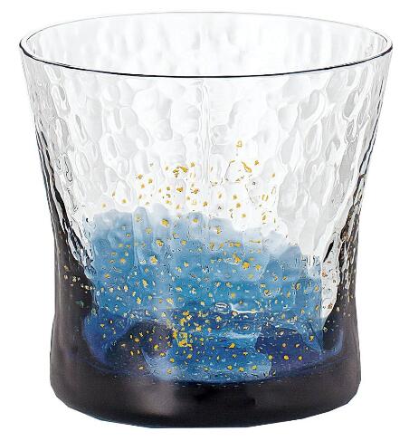 STAR GLASS CUP BLUE