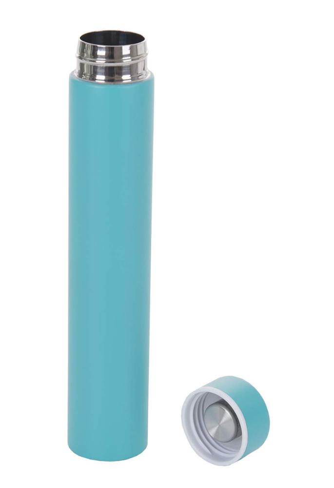 Stainless Steel Travel Bottle Gym Water Bottle Sports Slim Handy Flask Vacuum Insulated Water Bottle