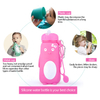 Leakproof Novelty Silicone Kids Children Water Bottle For Drinks