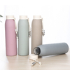 310ml double wall insulated glass bottle matt color pearl gift glass water drink bottle