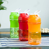 Shake bottle 760ml sports fitness custom LOGO space plastic bottle