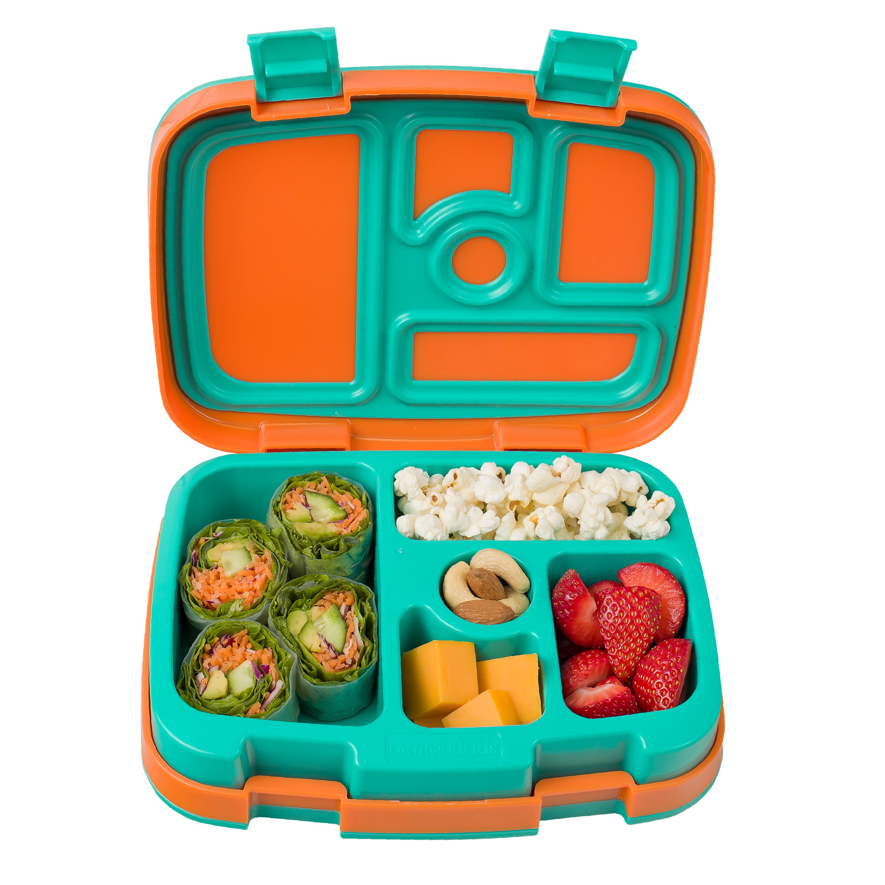 Orange bento lunch box