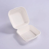 Safety Food Container 6-inch Burger cake disposable packaging pulp box