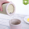 Wheat Straw Double-layer Thickened Anti-scalding Cup Creative Portable Hand Cup Water Cup Cover Rotating Wheat Cup Report