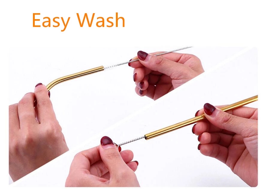 portable stainless steel straw supplier