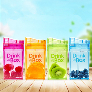 Kids Water Bottle With Straw School Water Bottle Drink Box