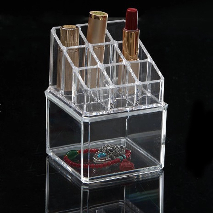 Fashion Style Storage Transparent Professional Empty Makeup Case