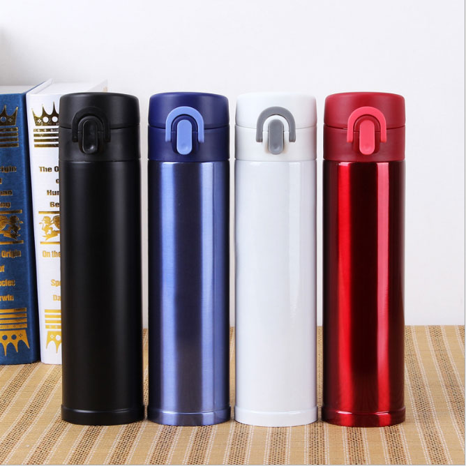 350 Ml Thermos Flask, Stainless Steel Vacuum Bottle, Douoble Wall Vaccum Flask