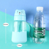 High Temperature Resistant Glass BPA Free Borosilicate Glass Bottle Cartoon Creative Fashion Cover Water Bottle