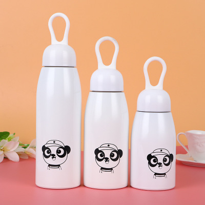 Cartoon Design Colorful Stainless Steel Sport Bottle, Various Capacity Stainless Water Bottle