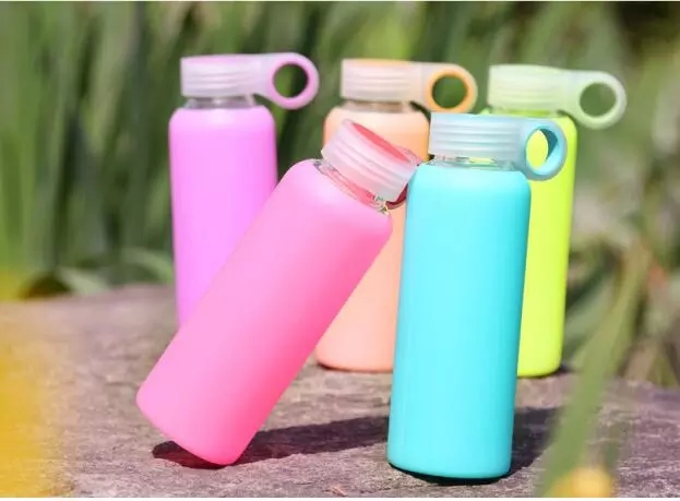 borosilicate bottle with sleeve supplier