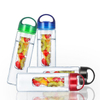 Eco friendly tritan fruit infuser water bottle with silicone grip