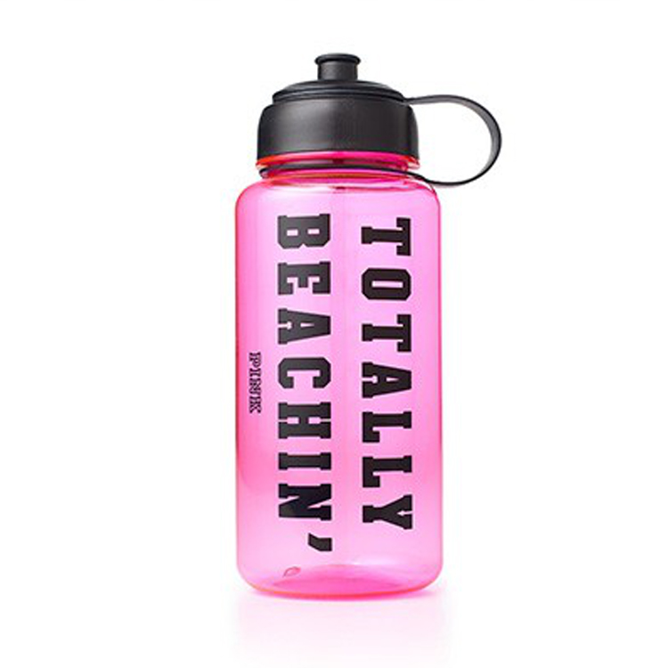 Plastic Big Sport Water Bottle 1L Plastic Protein Shakers Water Bottle