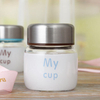 Summer new high borosilicate glass cute my cup hand cup portable outdoor water cup print logo