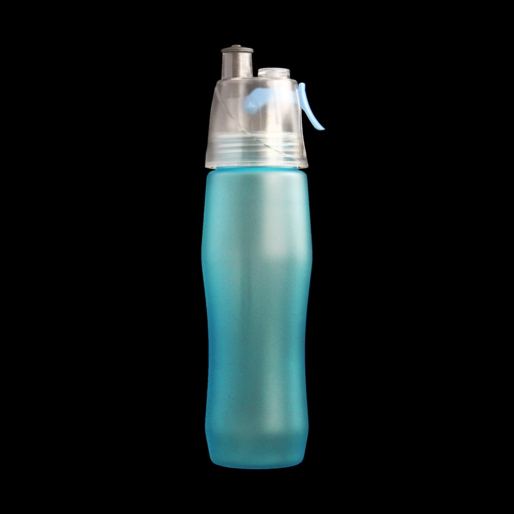 Mist Spray Drinking Plastic Water Bottle