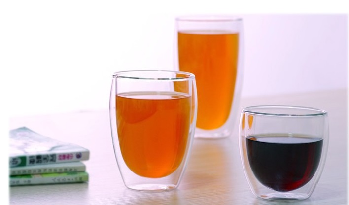 Manufacturers produce wholesale heat-resistant glass egg cup creative double-layer glass coffee cup beverage cup custom (2)