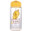 Cute men and women cartoon Little Yellow duck glass net red shame duck children student promotional gift Glass Water Cup