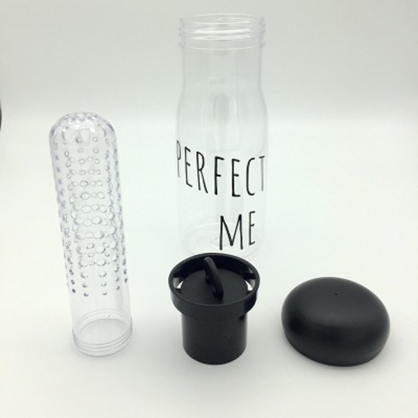 Wholesale will carry tea leaking plastic cup GD lemon Fruit cup explosion