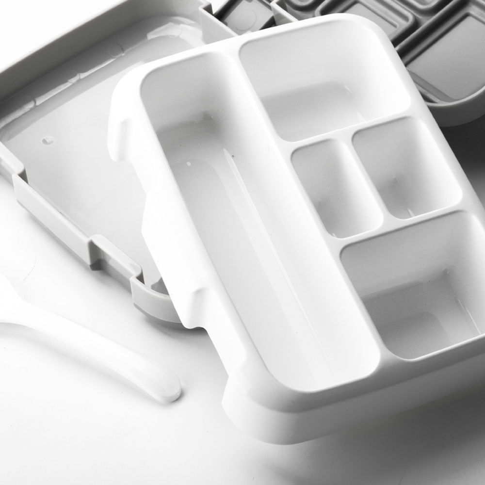 Student Flip Multi-grid Bento Lunch Box 