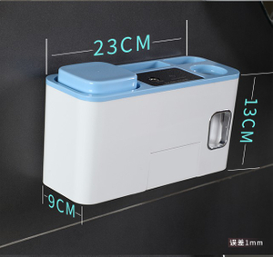 Potable bathroom ultraviolet toothbrush sterilizer holder set
