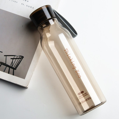 Plastic with creative leak-proof sealed portable sports Kettle Student bottle