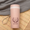 HOT Travel Mug Office Coffee Tea Wheat Straw Fiber Vacuum Bottle 