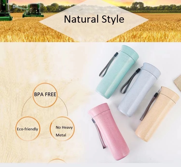 Summer New Non-toxic Wheat Straw Cup With Handle (1)
