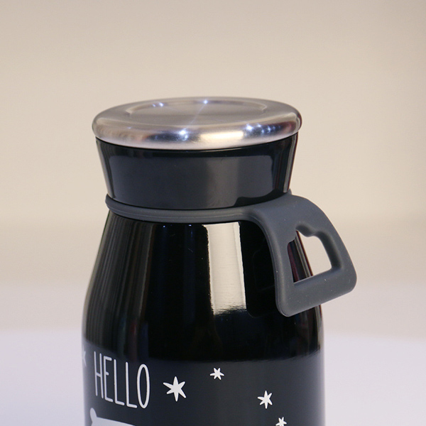 2019 New Creative Cartoon Children's Water Bottle Milk Portable 304stainless Steel vacuum Insulation Bottle