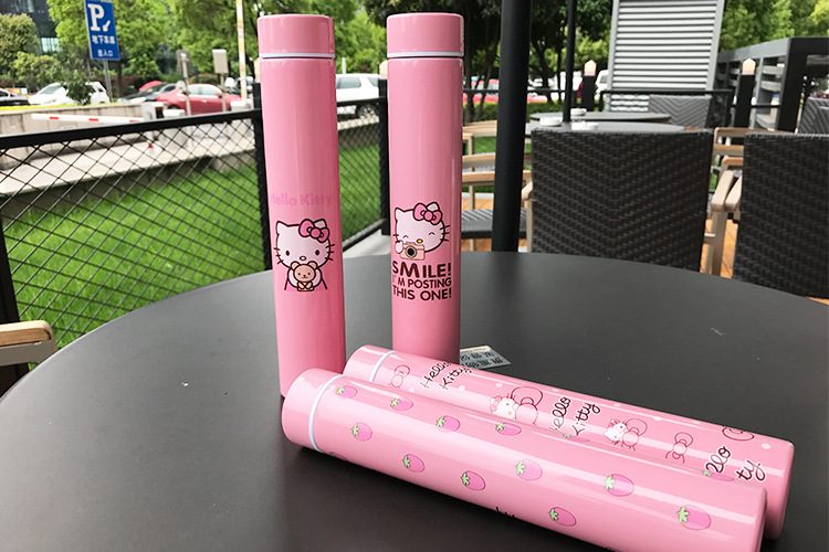  Cady cat cartoon water bottle