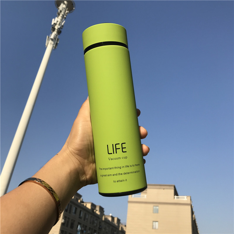 Insulate Thermos tea Coffee bottles with Strainer Stainles steel thermal bottle Vacuum flask with lid