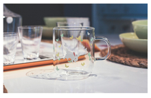 Japanese Butterfly Cup Heat-resistant High Temperature Water Cup Creative Japanese Breakfast Milk Glass