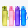Sports Water Bottle Plastic Portable Leak-free Travel Scrub Camping Camping Filling Drink 
