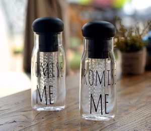 Cheap AS Transparent Juice Infuser BPA Free Plastic Water Bottle