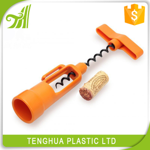Hot Sale Plastic Red Wine Bottle Opener Screwpull Corkscrew with PP Handle Red Wine Opener