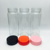 Custom 500ml my bottle water bottle glass juice drink bottle with plastic cap