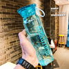 Diamond-shaped Hand cup Individual Portable Plastic Cup Simple Wrestling-resistant Warm Hand cup Transparent Boys and Girls Square Cup